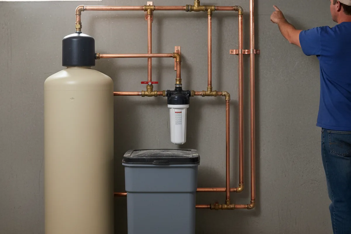 Whole-house water treatment system installed in Montague